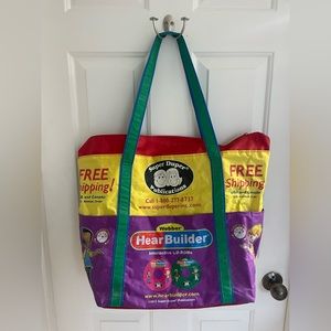 Super Duper Publications large tote bag colorful speech therapy